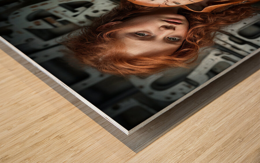  Reserved Aura  Wood print