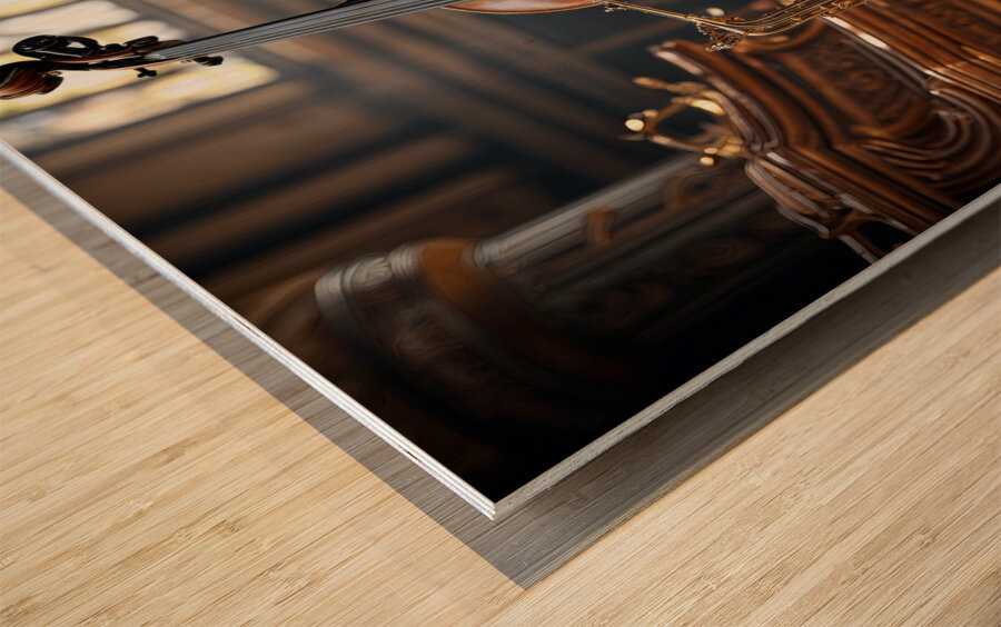  Musical Treasures  Wood print