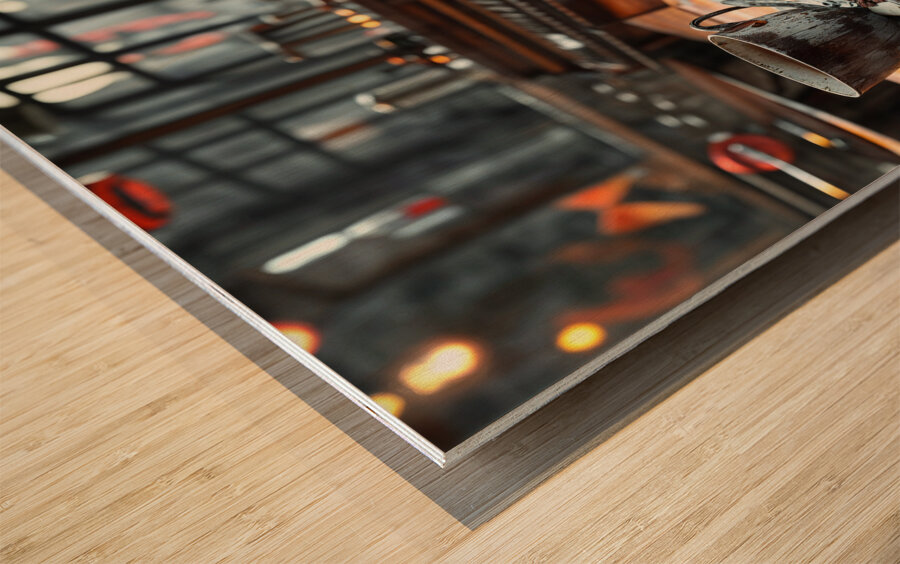  Solitary Teacup  Wood print