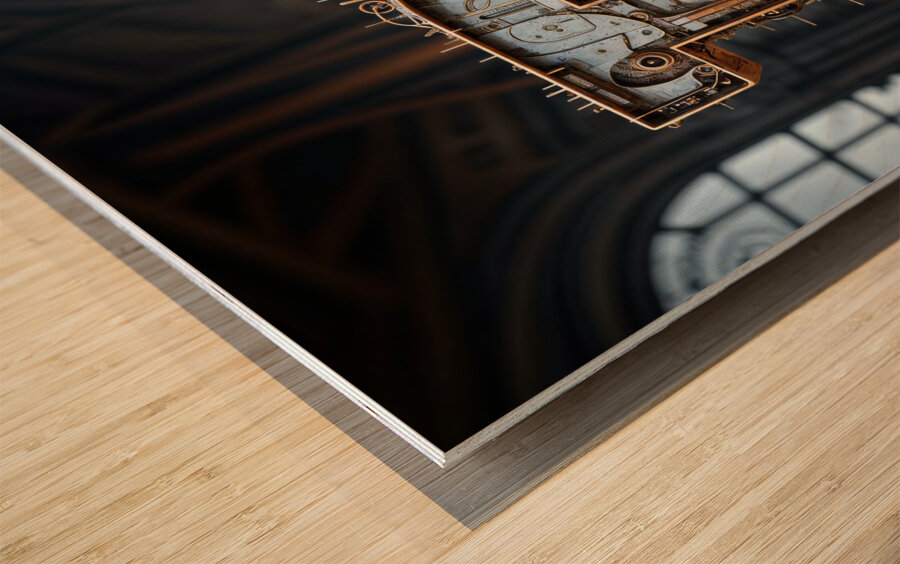  Mechanical Components  Wood print