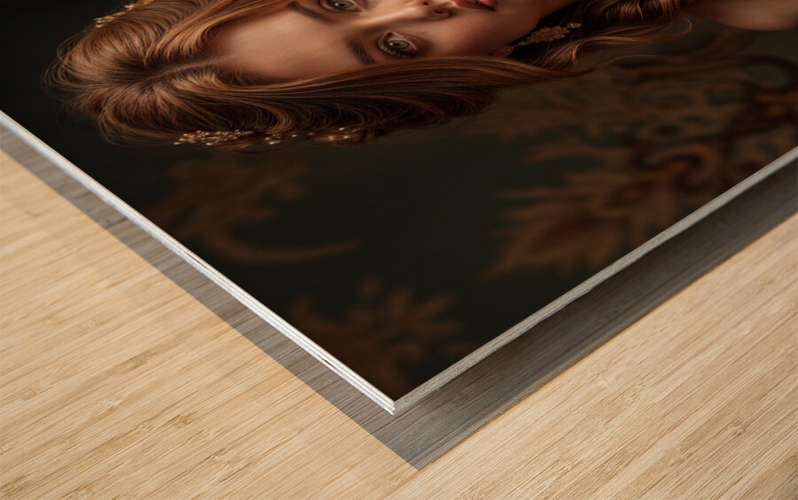 Timeless Muse  Wood print