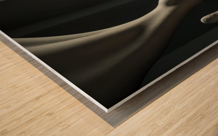  Bulbous Structure  Wood print