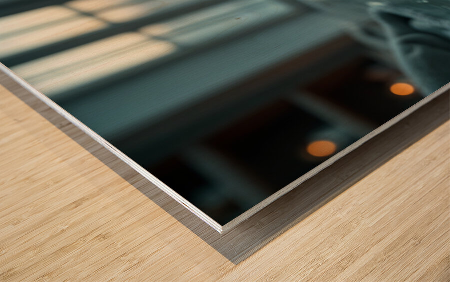  Pause and Reflect  Wood print