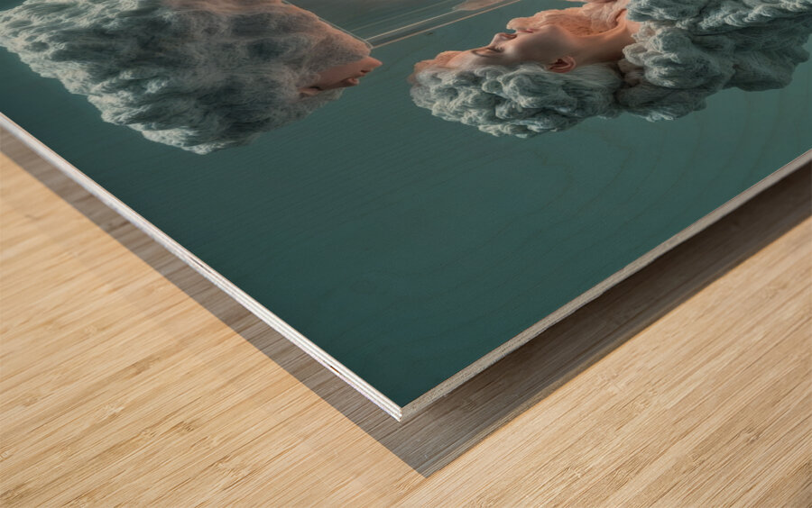 Cosmos of Existence  Wood print