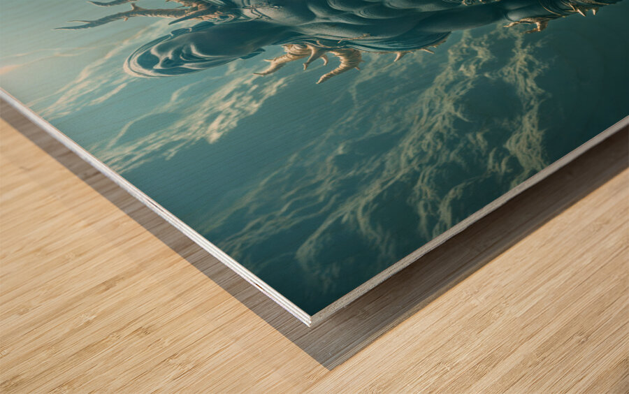 Powerful Physique  Wood print