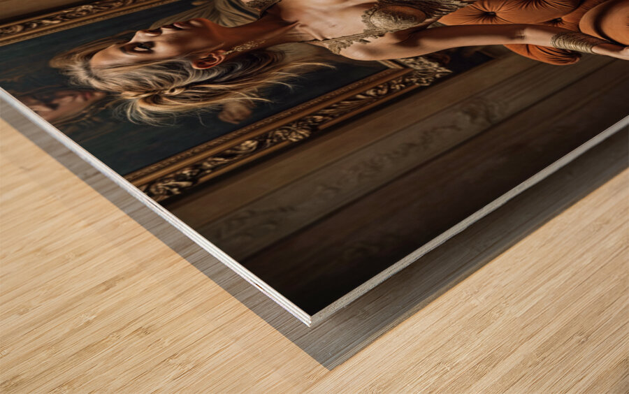 Luxurious and Inviting  Wood print