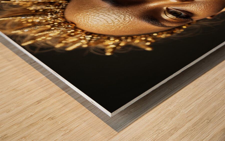 Strength and Transformation  Wood print