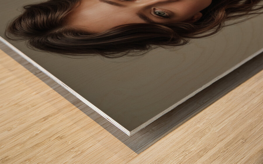 Dynamic Softness  Wood print