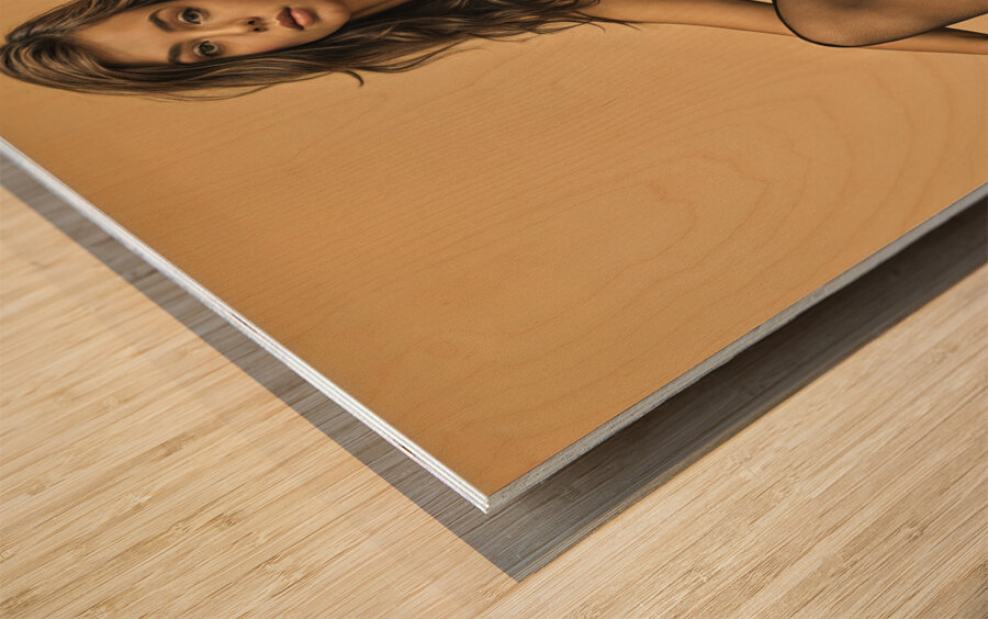  Grace and Mystique  Wood print