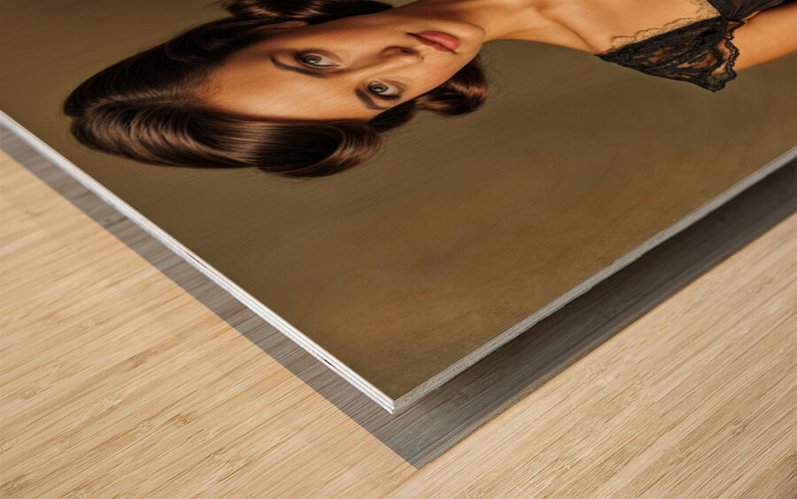 Layers of History  Wood print