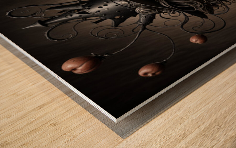  Adorned With Lace  Wood print