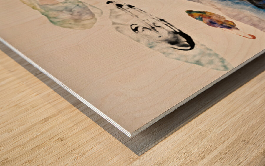Untamed Landscape  Wood print
