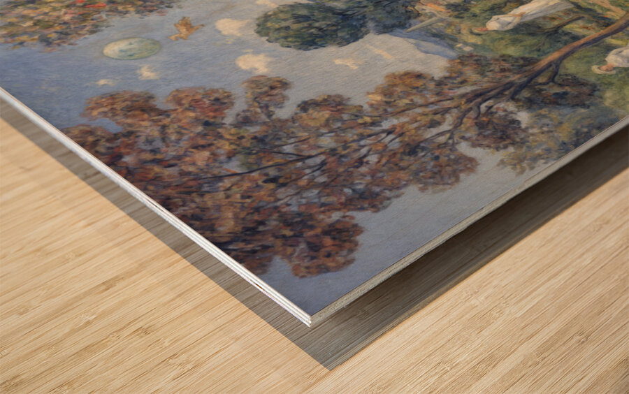 Ceremonial Slowness  Wood print