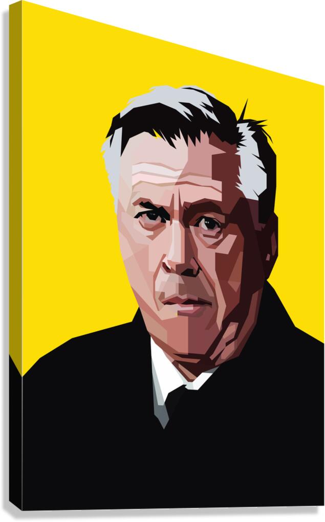 carlo ancelllloti Canvas Print