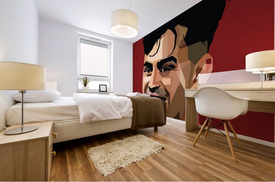 pedri spain Mural print