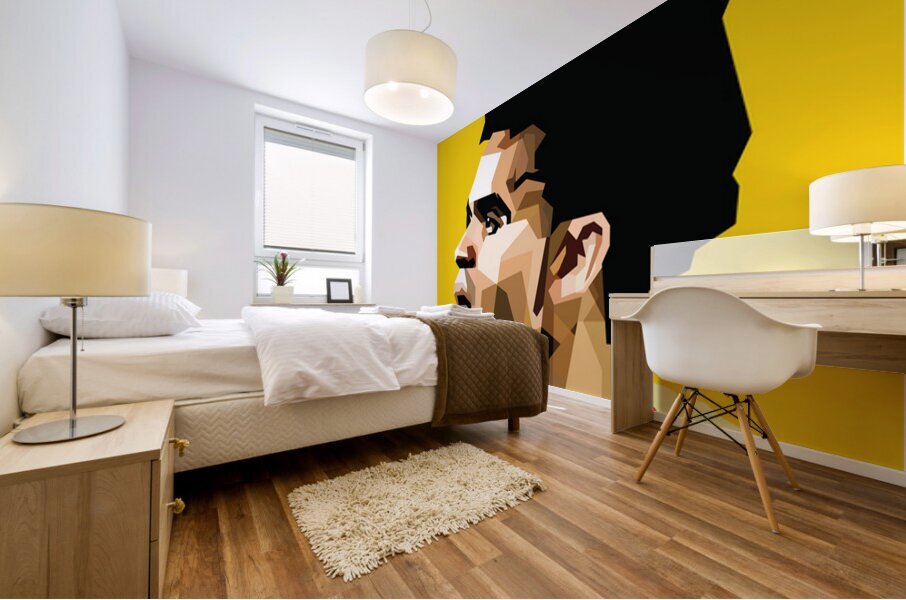 luis diaz Mural print
