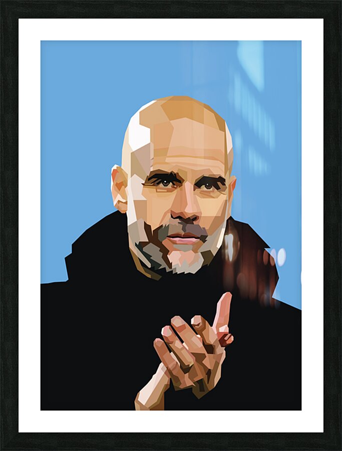 pep guardiola Picture Frame print