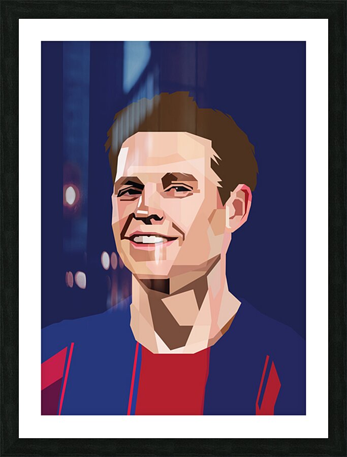 de jong Picture Frame print