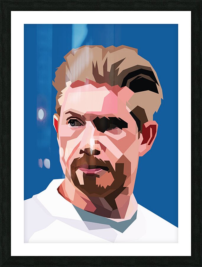 de bruyne Picture Frame print