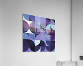 Violet Bloom Acrylic Print