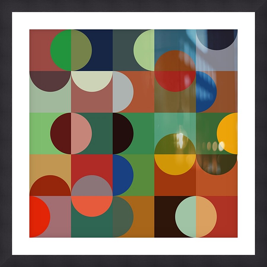Cosmic Colors Picture Frame print