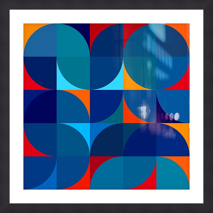 Floating Under The Sun Picture Frame print