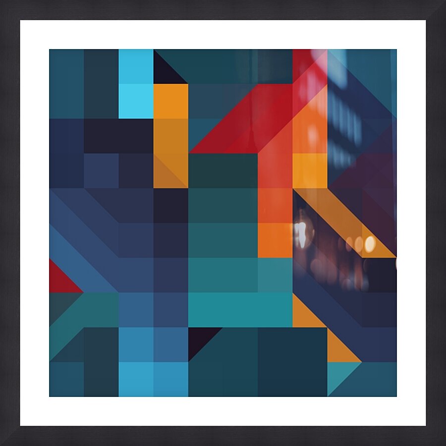 Mirage Picture Frame print