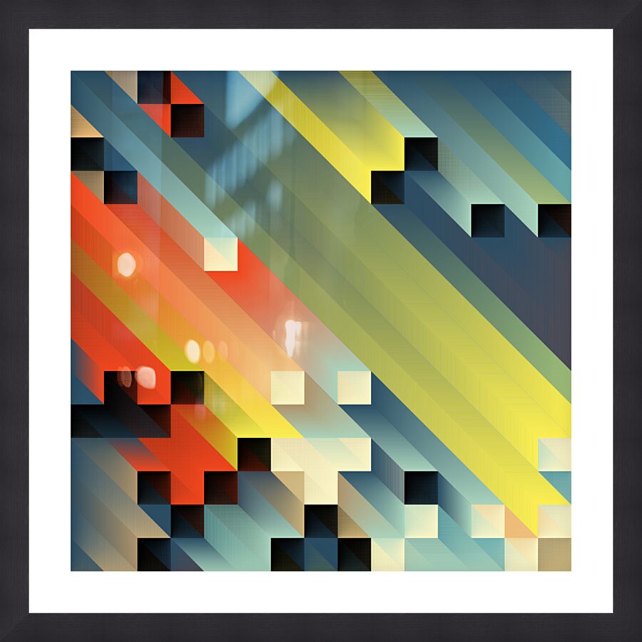 Meteor Showers Picture Frame print