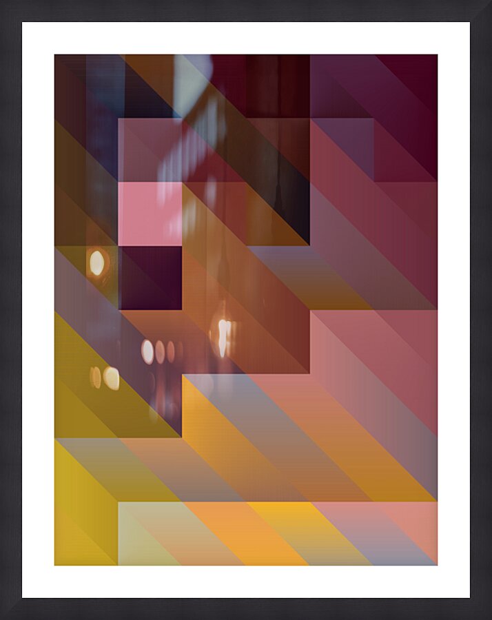 Far Below The Surface Picture Frame print