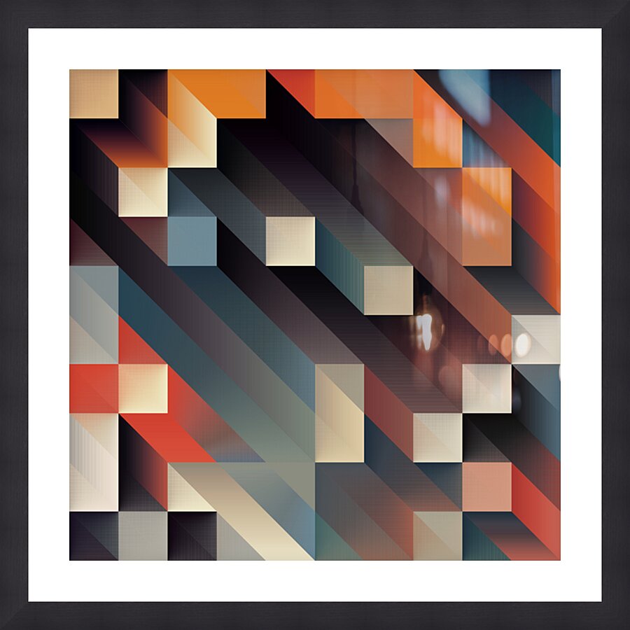 Stellar Abstracta Picture Frame print