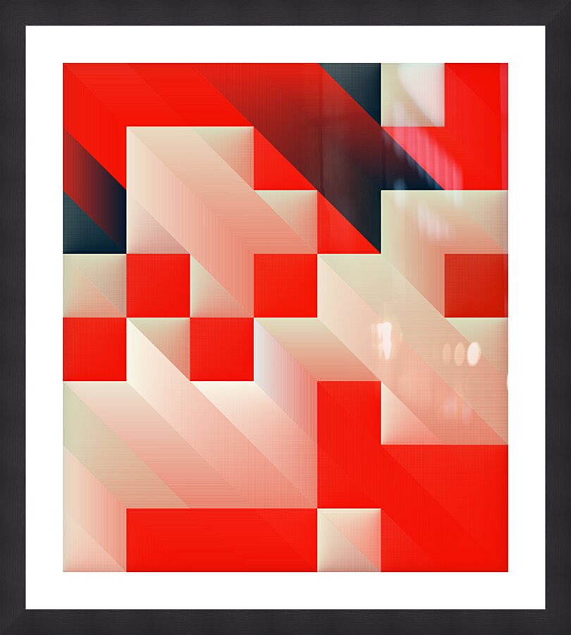 Ruby Cascade Picture Frame print