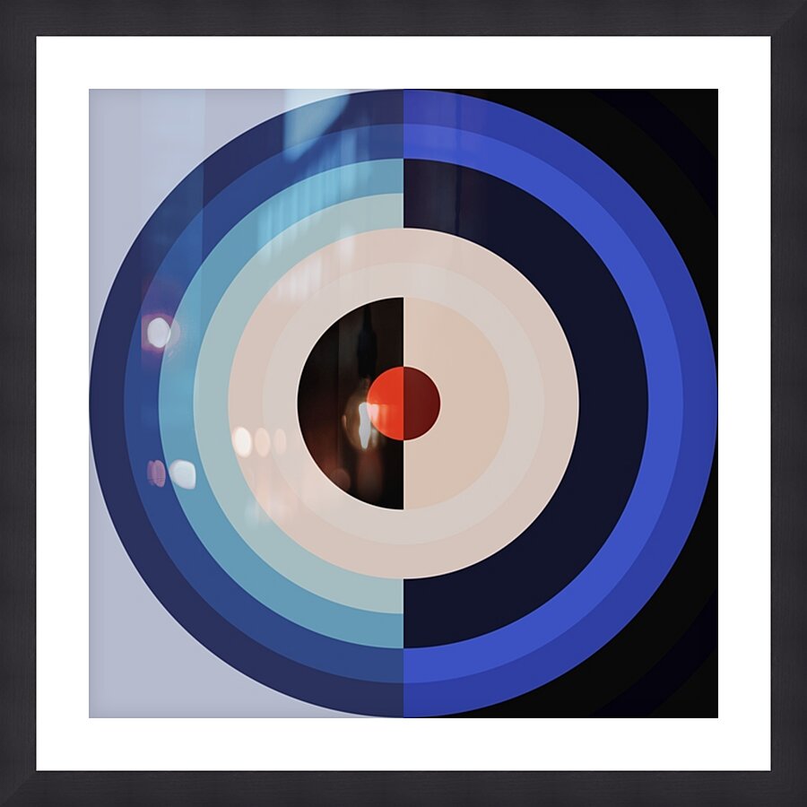 Lunar Orbits Picture Frame print