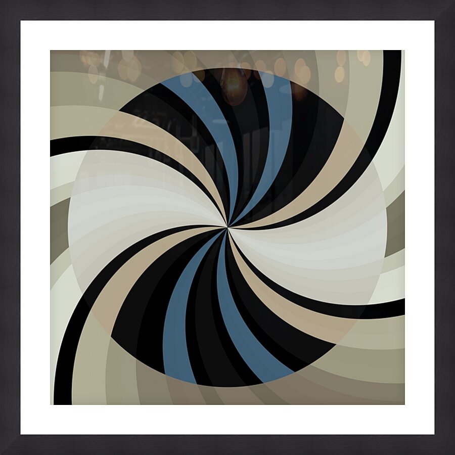 Oscillation Picture Frame print