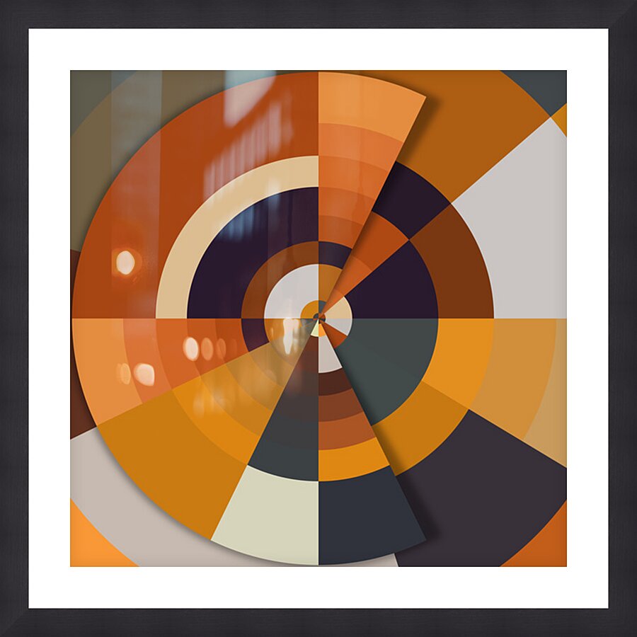 Solar Division Picture Frame print