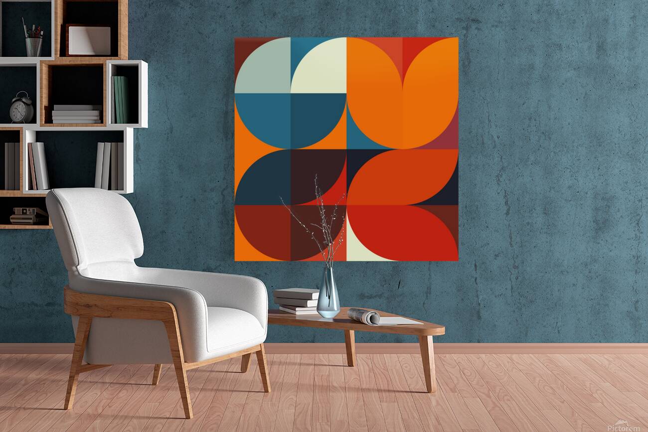 Retro Tulips Reproduction
