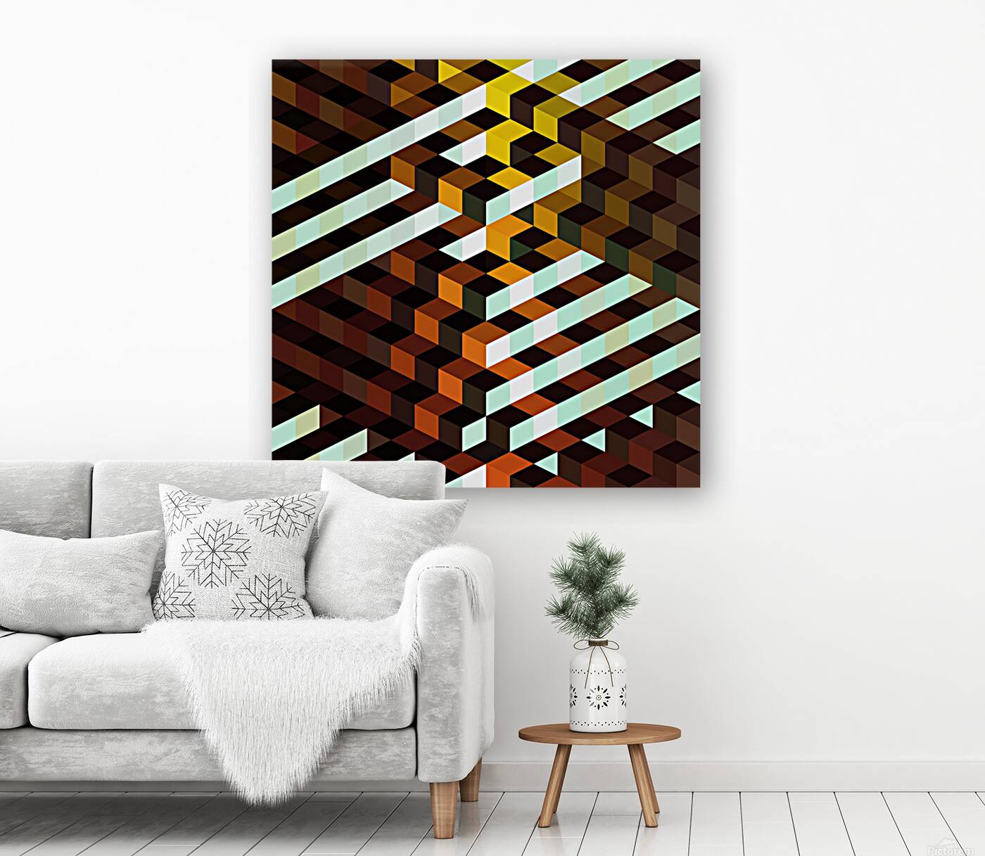Tiger Stripe Pyramid Reproduction