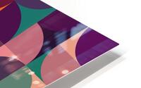 Floral Technicolor HD Metal print