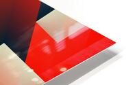 Ruby Cascade HD Metal print