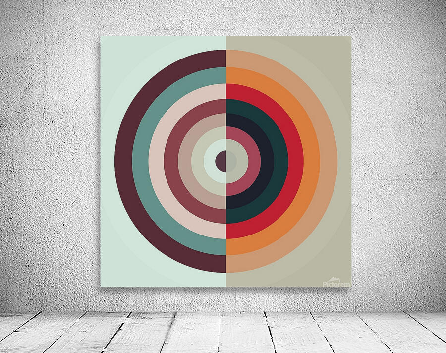 Muted Rainbow Wall Preview