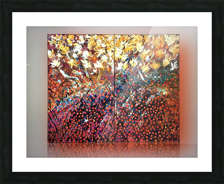 VIBRATION Picture Frame print