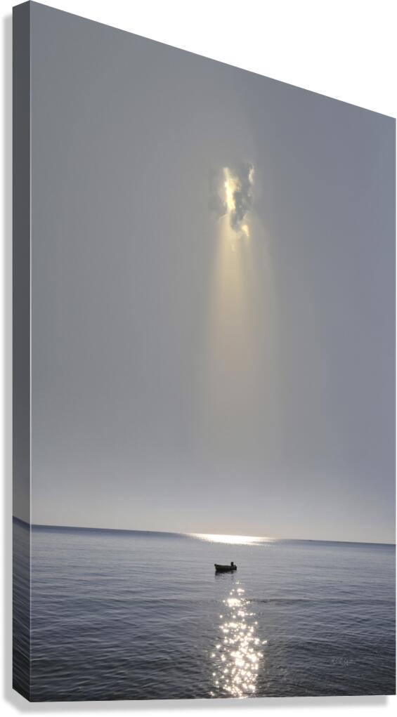 Where Angels Step Down Canvas Print