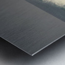Green Pulse Metal print