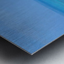 The Blue  Metal print