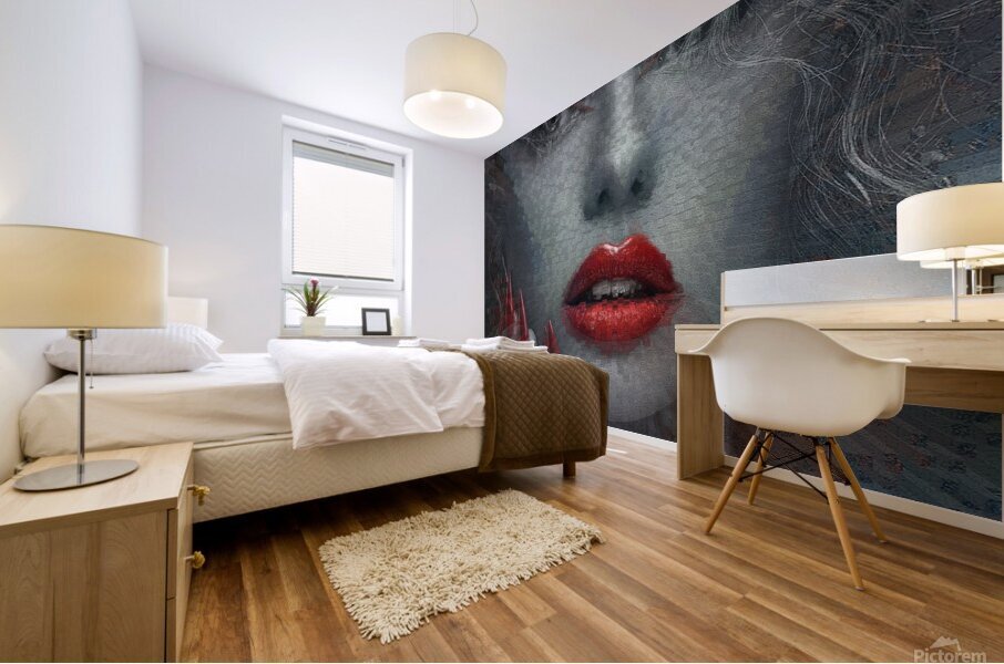 Abstract Attraction Mural print