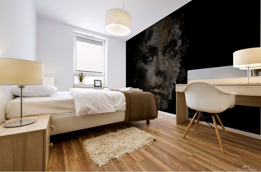 Fragmented Mural print