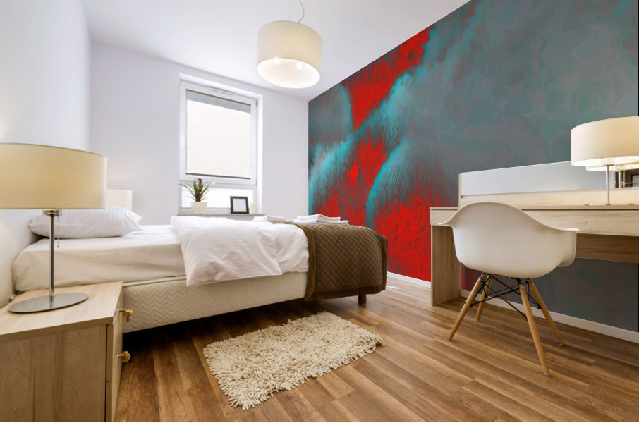Exhale Mural print