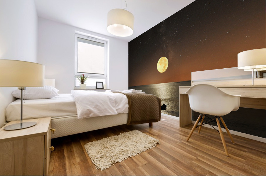 Moonwake Mural print