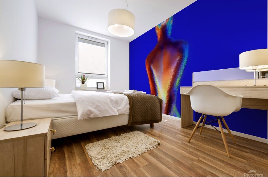 The Silence Between Us Mural print
