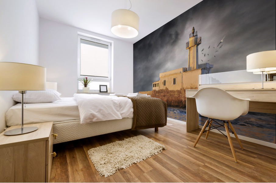 The Last Light Mural print