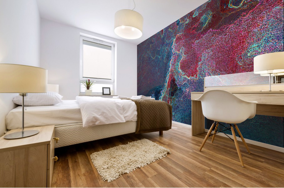 Fleshstorm Mural print